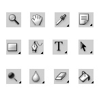 Photoshop tool icons