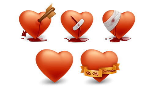 Dezignus valentine icons