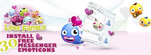MSN Valentine emotions icons